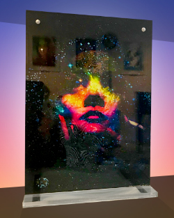 Floor standing frame