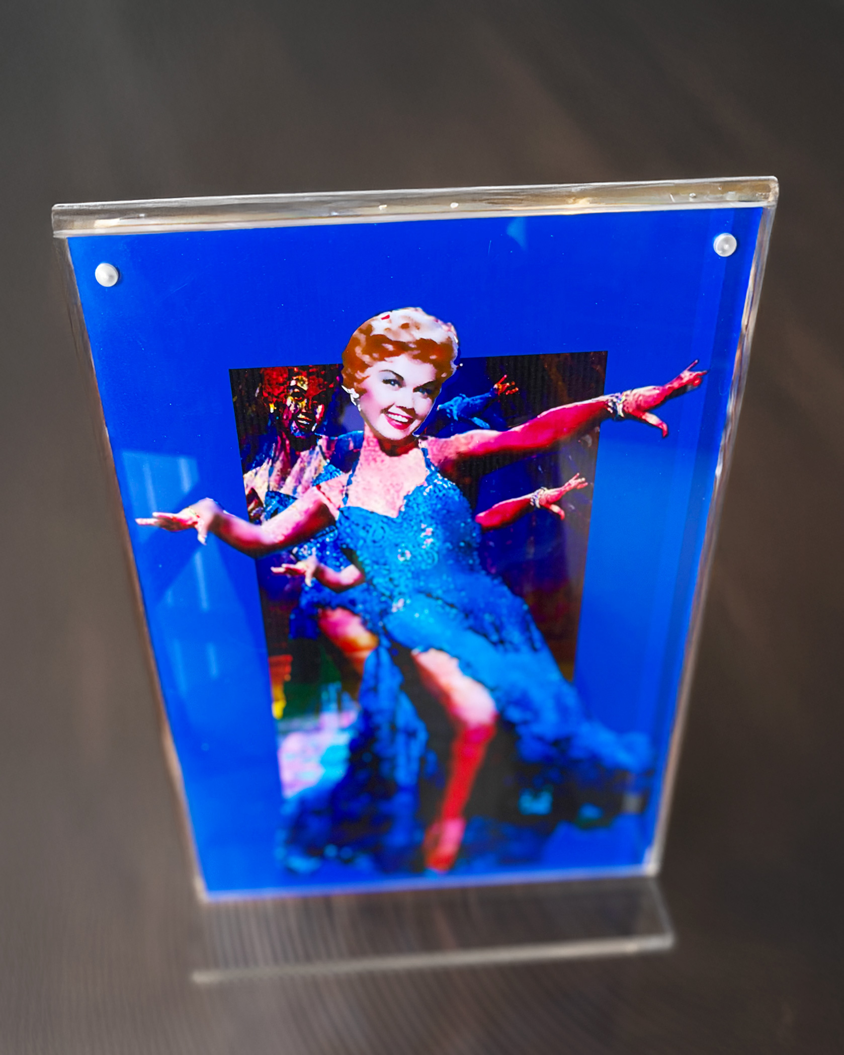 Doris Day, acrylic photo frame
